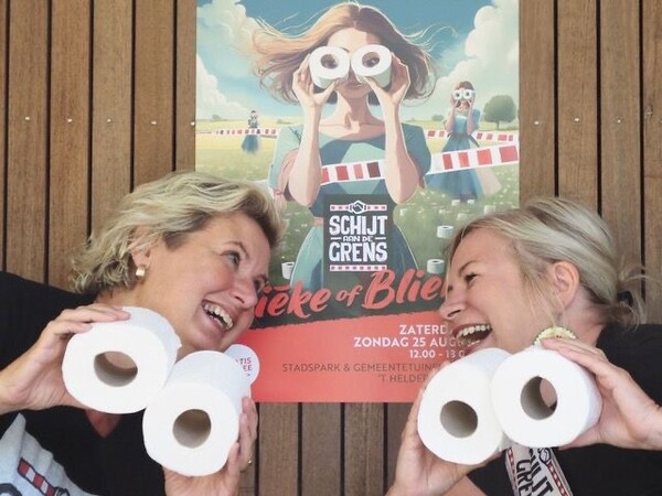 Talkshow Land van Cuijk Live- met o.a. Germien Martens van Schijt aan de Grens op 1 december live op televisie