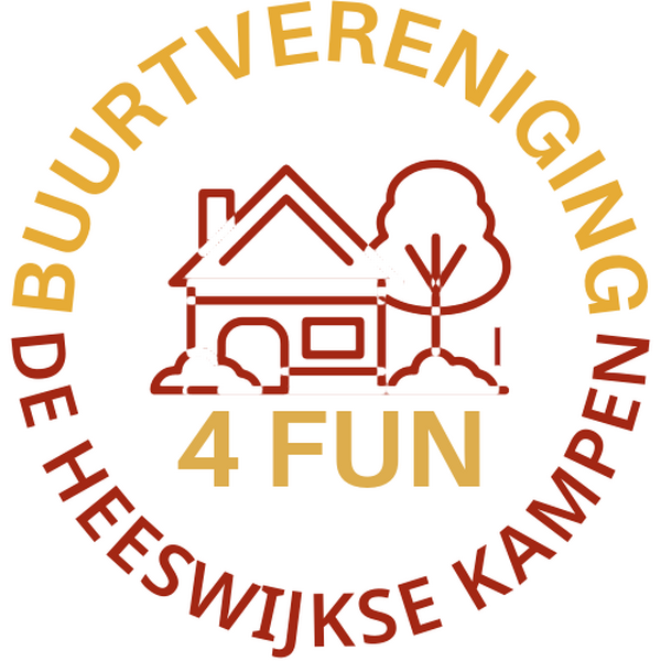 BRUISENDE BUURTVERENIGING "4 FUN DE HEESWIJKSE KAMPEN" ZIET HET DAGLICHT