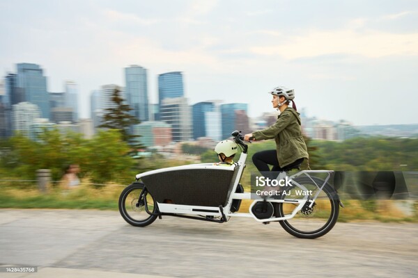 Met bakfiets over parcours Daags na de Tour