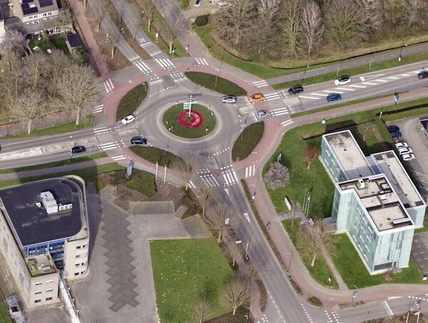Rotonde Cuijk Beersebaan / Spinding / Heggerank weer open voor verkeer