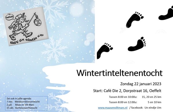 Wintertinteltenentocht in Oeffelt