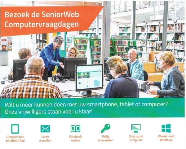 Hulp bij alle digitale vragen: Bezoek de Computervraagdagen van HCM Digitaal