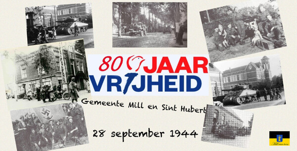 2 weekenden lang foto-expositie 80 jaar bevrijding gemeente Mill en Sint Hubert