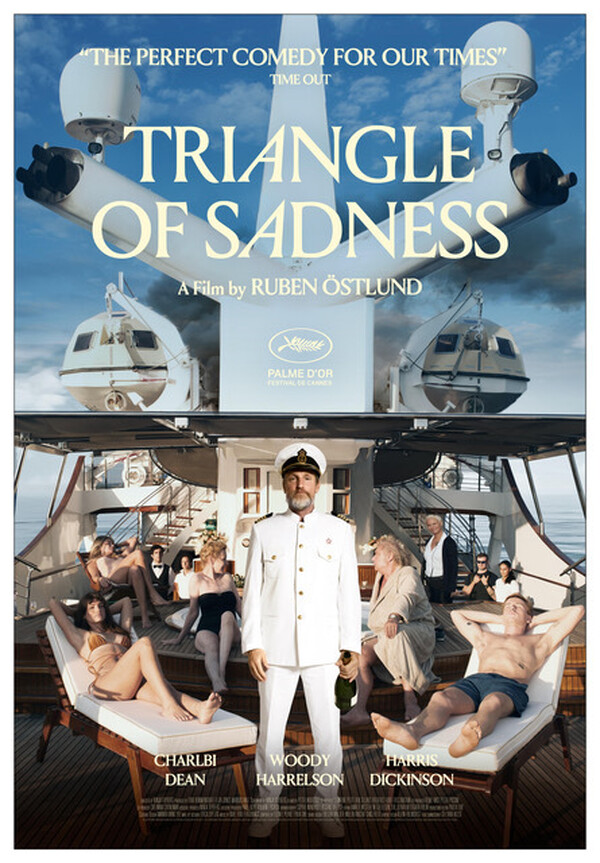 Film “Triangle of sadness” in filmhuis Mill met en zonder etentje te reserveren