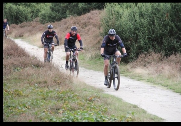 Gérard Kocken MTB toertocht Overloon 19 januari 2025