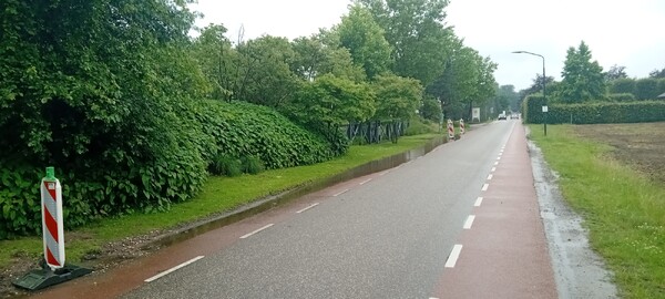 Land van Cuijk gebukt onder forse hoeveelheid neerslag