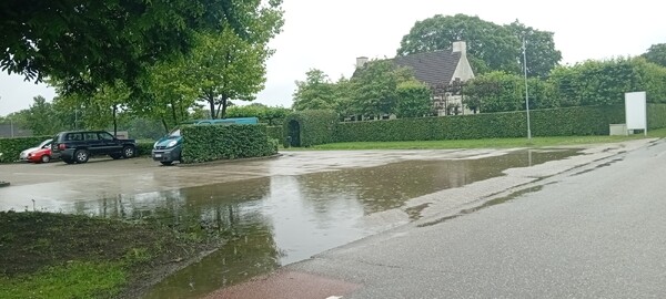 Land van Cuijk gebukt onder forse hoeveelheid neerslag