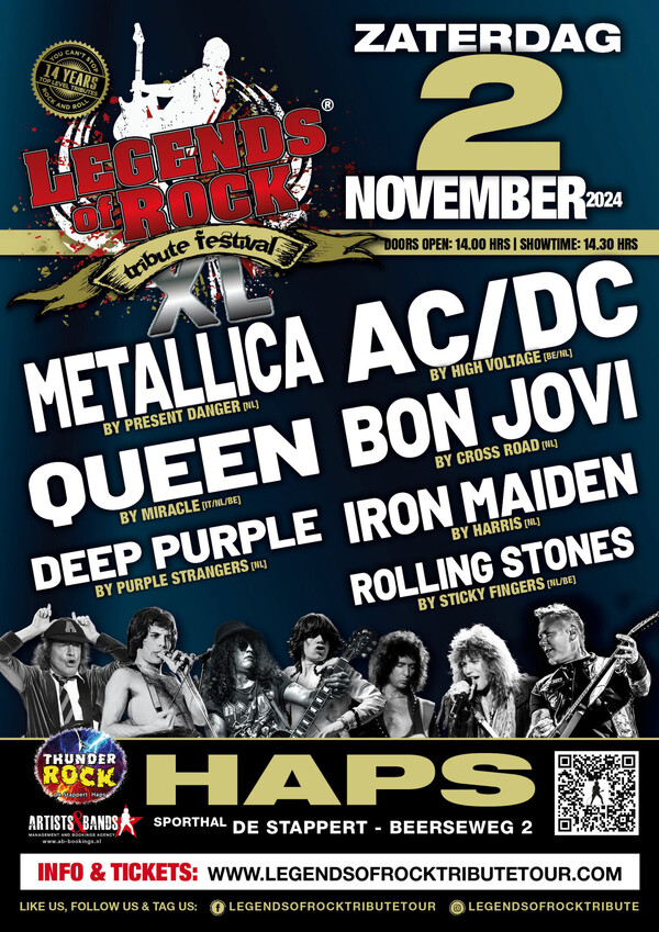 LEGENDS of ROCK in het Land van Cuijk
