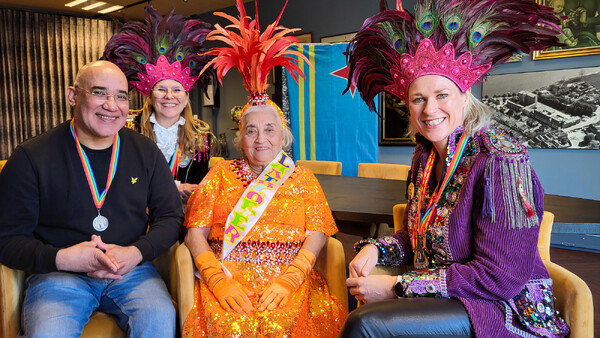 91-jarige Prinses Ita straalt in Grave: 'Dat ik dit op mijn leeftijd nog mag meemaken is geweldig'