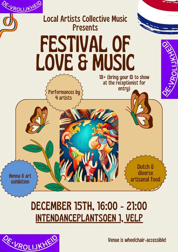 Love & Music: Bruggen bouwen in AZC Velp met muziek en cultuur