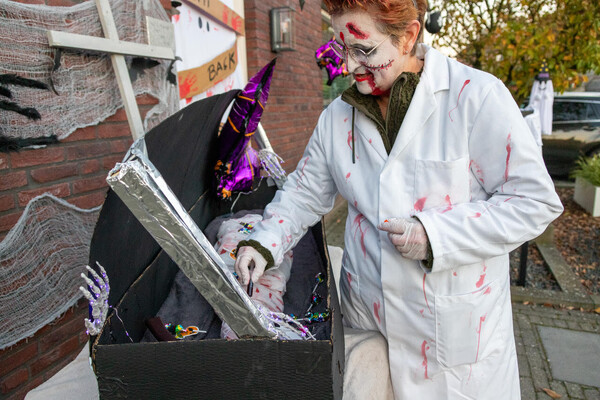 Griezelig genieten tijdens Halloween in Overloon