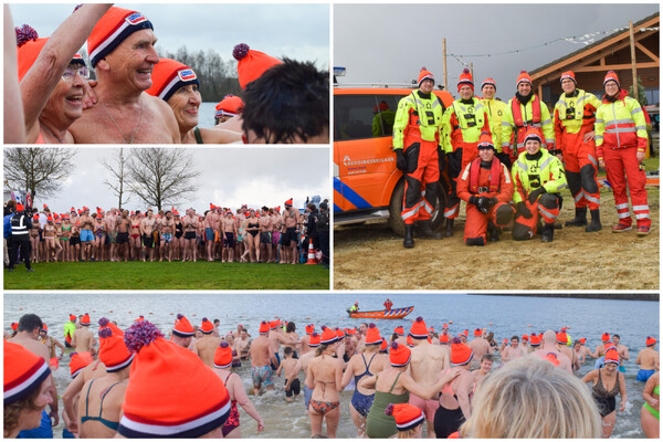 Unox Nieuwjaarsduik in de Kuilen in Langenboom gaat door