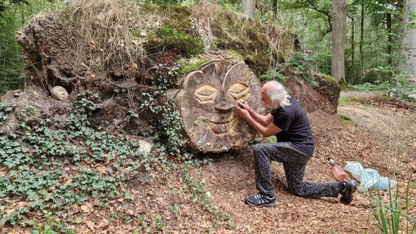 De achterkant van het kunstwerk (foto: Tom Berkers)