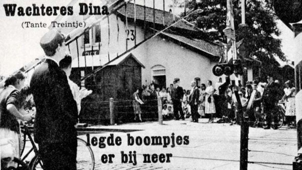 Wachteres Dina veertig jaar in het vak (foto: Cuijks Archief)