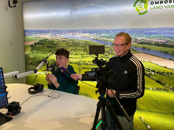 Regionale omroep belangstelling voor jongste radiojocks van Omroep Land van Cuijk