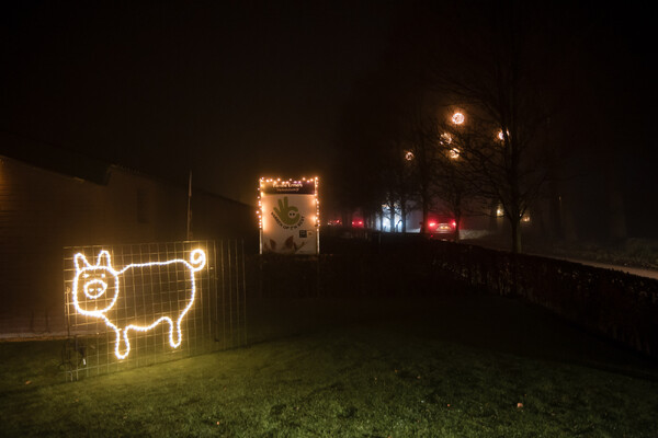 Verlichte Boerderijenroute uitverkocht, maar gaat vooralsnog door