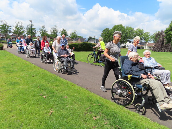 Datum rolstoelwandeling gewijzigd in 8 juni