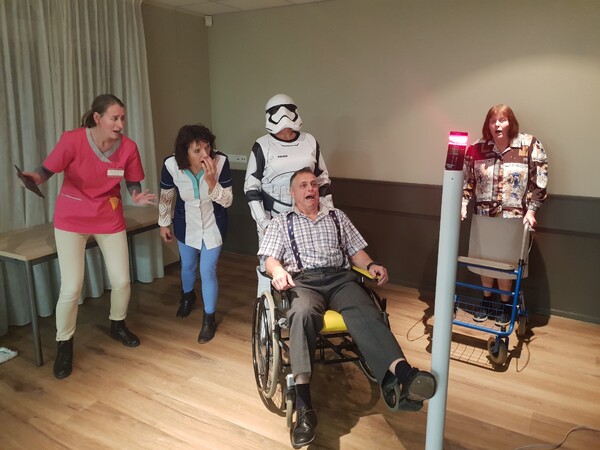 Karrespel met zorgrobot naar Op 't Hoogveld
