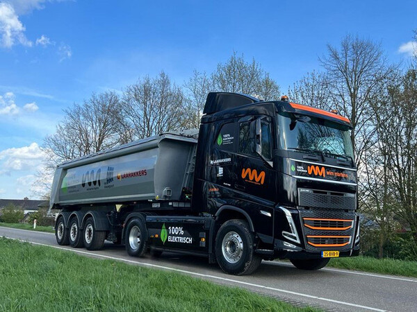 Wim Martens Logistics neemt elektrische truck in gebruik