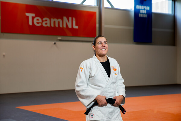 Judoka Guusje Steenhuis uit Grave grijpt naast bronzen plak