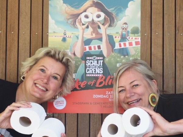 Talkshow Land van Cuijk Live- met o.a. Germien Martens van Schijt aan de Grens op 1 december live op televisie