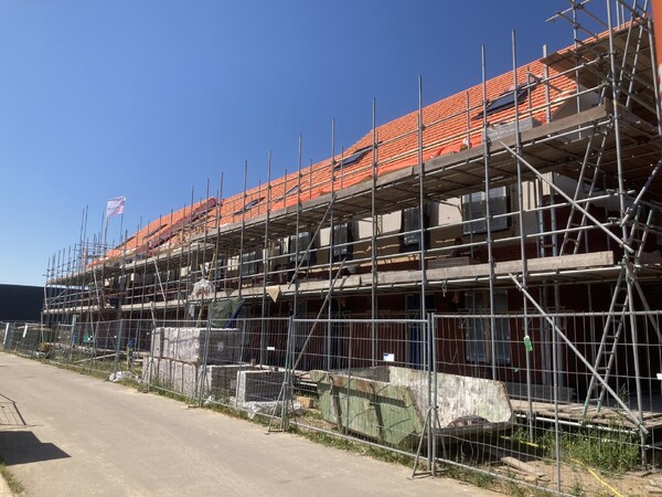 Hoogste punt bereikt bij bouw duurzame huurwoningen in Beugen
