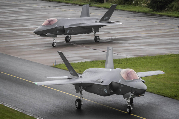 F-35 gevechtsvliegtuigen. (foto: defensie.nl)