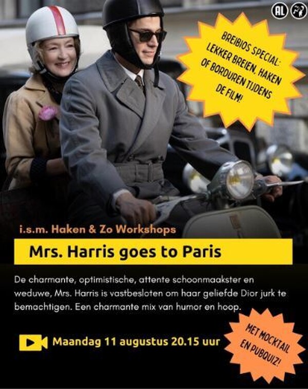 Eerste Breibios in Filmcafé Grave combineert film met handwerk