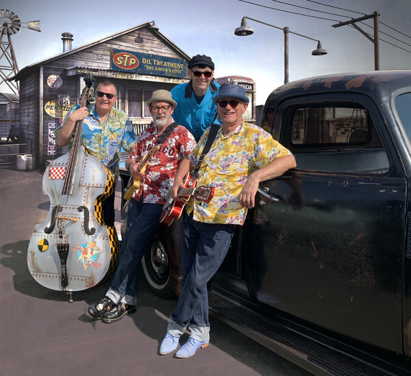 Eightball Boppers live bij Omroep Land van Cuijk