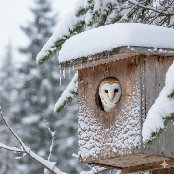 Sneeuw funest voor kerkuilen: “Ze kunnen niet meer bij hun voedsel”