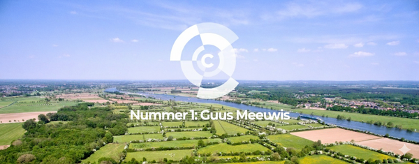 Guus Meeuwis 1e in Top 100 Land van Cuijk