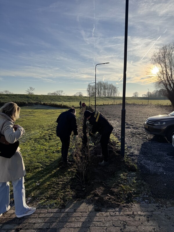 128 meter maasheggen voor verpleeghuis Sint Anna dankzij crowdfundingsactie