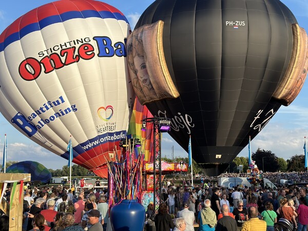 2e dag Ballonfestival Grave betovert toeschouwers met spectaculaire ballonopstijgingen