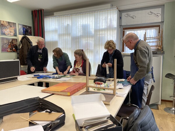 Boekbinden leren bij het Hobbycentrum Mill