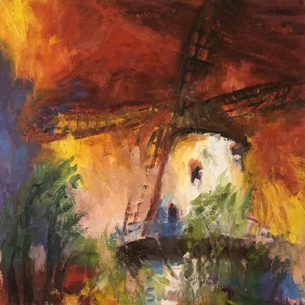 Schilderijen van Suzan Paulissen te zien bij Art Partner in Cuijk