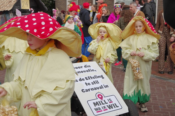 Fotoreportage Carnavalsoptocht Mill 11-2-2024