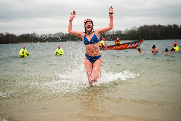 Op deze plekken in de regio kun je meedoen aan de nieuwjaarsduik