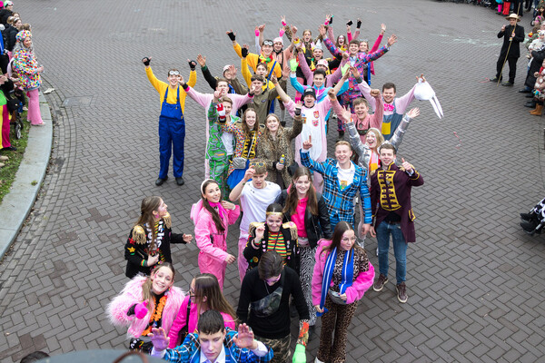 Kleurrijke Carnavalsoptocht in Overloon