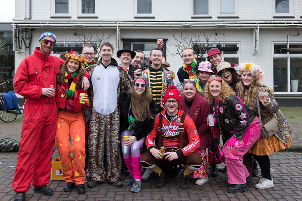 Kleurrijke Carnavalsoptocht in Overloon