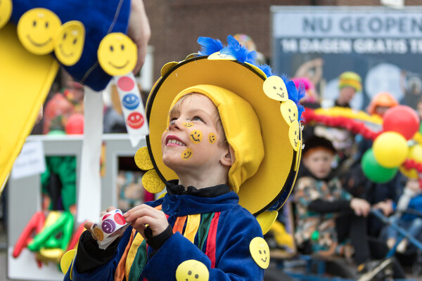 Kleurrijke Carnavalsoptocht in Overloon