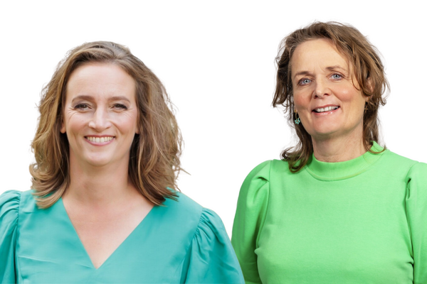 Wethouder Bouke van Vught (l) en LPG-raadslid Astrid Bannink – foto Van Vught: CDA LvC, foto Bannink: gemeente LvC