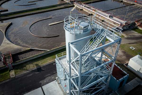 Waterschap biedt gezuiverd afvalwater aan voor landbouw en industrie in Land van Cuijk