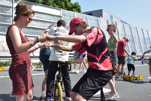 Funbiking en stormbaan nieuw tijdens Daags na de Tour in Boxmeer