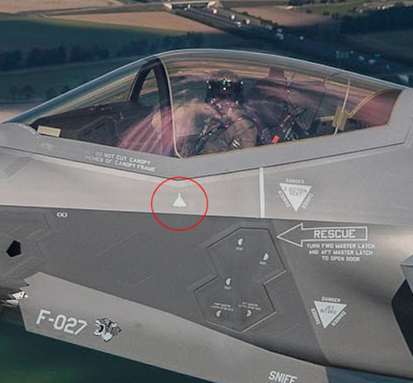 F-35 van Volkel krijgt kill-mark na neerhalen Russische drones