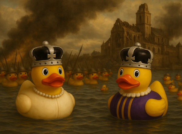 Grachtenrace met badeendjes voor Alzheimer en Parkinson in Grave