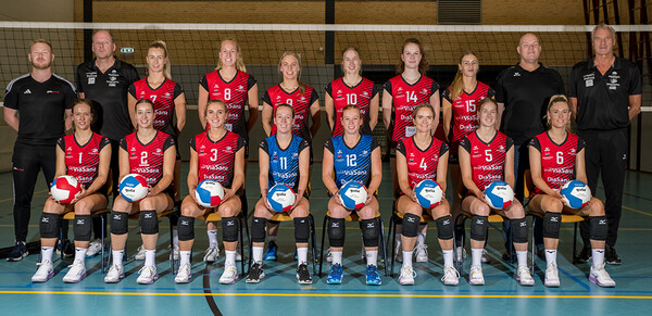 Volleybalsters Activia hervatten Eredivisie in Borne