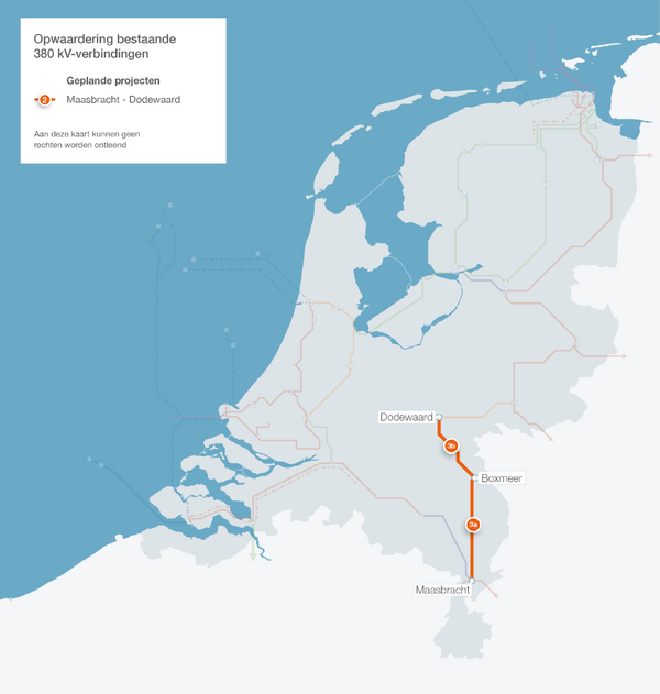 TenneT voert dronevluchten uit voor groot onderhoud hoogspanningsverbinding