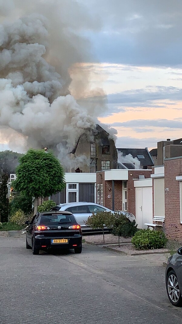 Zeer grote brand in Steenstraat Boxmeer