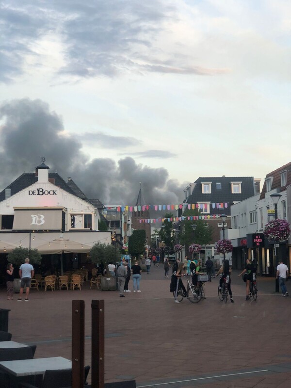Zeer grote brand in Steenstraat Boxmeer