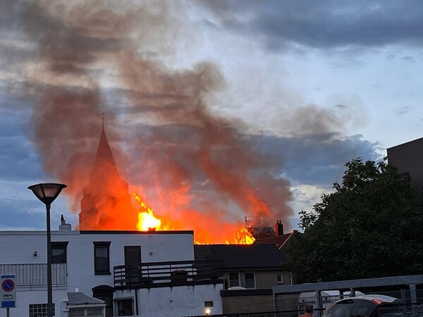 Zeer grote brand in Steenstraat Boxmeer